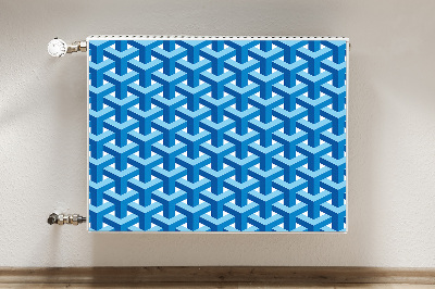 Magnetinis kilimėlis radiatoriui Trimatė grafika