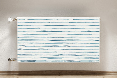 Kilimėlis magnetinė ant radiatoriaus Mėlynos linijos