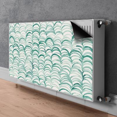 Kilimėlis magnetinė ant radiatoriaus Žuvies žvynai