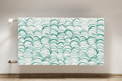 Kilimėlis magnetinė ant radiatoriaus Žuvies žvynai