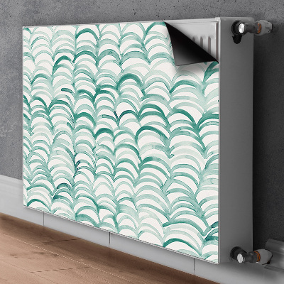 Kilimėlis magnetinė ant radiatoriaus Žuvies žvynai