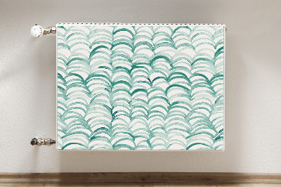 Kilimėlis magnetinė ant radiatoriaus Žuvies žvynai