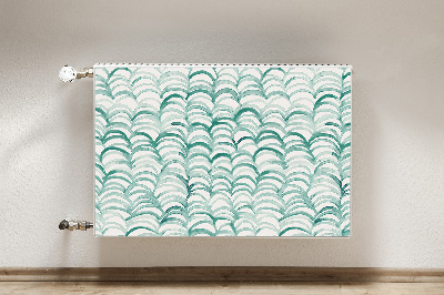 Kilimėlis magnetinė ant radiatoriaus Žuvies žvynai