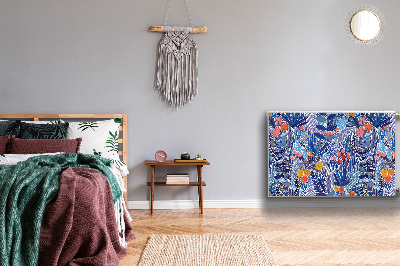 Magnetinis radiatoriaus lipdukas Tropinė augmenija