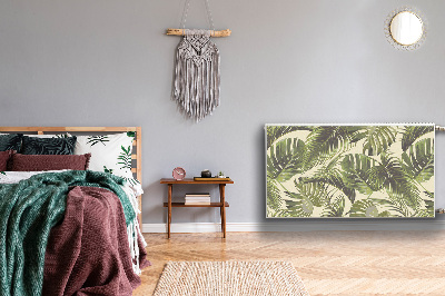 Kilimėlis magnetinė ant radiatoriaus Tropiniai lapai