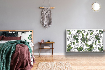 Magnetinis radiatoriaus lipdukas Botaninis raštas