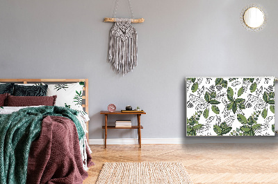 Magnetinis radiatoriaus lipdukas Botaninis raštas