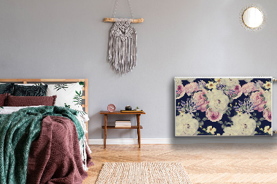 Magnetinis lipdukas radiatoriui Senovinės baltos rožės