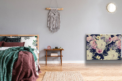 Magnetinis lipdukas radiatoriui Senovinės baltos rožės