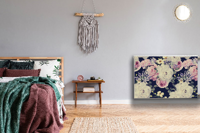 Magnetinis lipdukas radiatoriui Senovinės baltos rožės