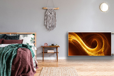 Magnetinis radiatoriaus lipdukas Banguota liepsna