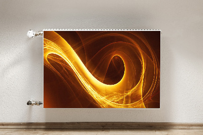 Magnetinis radiatoriaus lipdukas Banguota liepsna