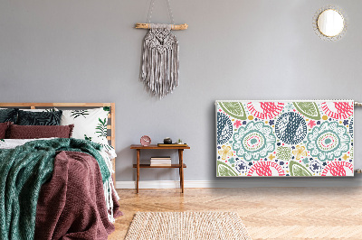 Magnetinis kilimėlis radiatoriui Spalvingos gėlės