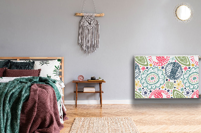 Magnetinis kilimėlis radiatoriui Spalvingos gėlės