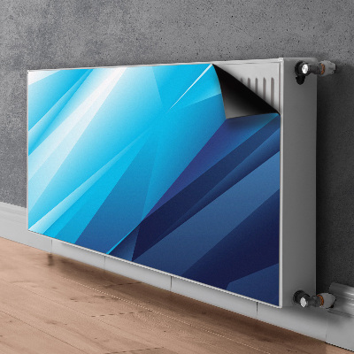 Magnetinis radiatoriaus lipdukas Mėlynas praėjimas