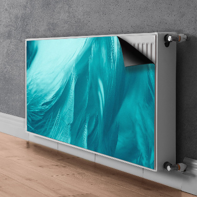 Magnetinis kilimėlis radiatoriui Mėlynos plunksnos