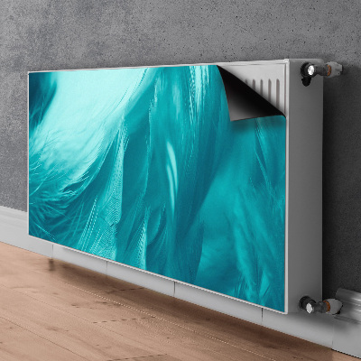 Magnetinis kilimėlis radiatoriui Mėlynos plunksnos