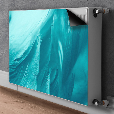 Magnetinis kilimėlis radiatoriui Mėlynos plunksnos