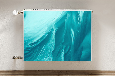 Magnetinis kilimėlis radiatoriui Mėlynos plunksnos