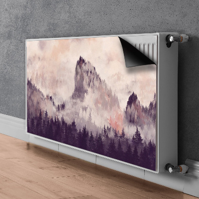 Magnetinis kilimėlis radiatoriui Kalnas miške