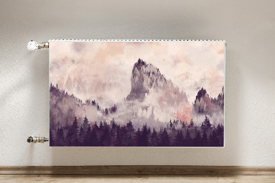 Magnetinis kilimėlis radiatoriui Kalnas miške