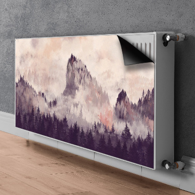 Magnetinis kilimėlis radiatoriui Kalnas miške