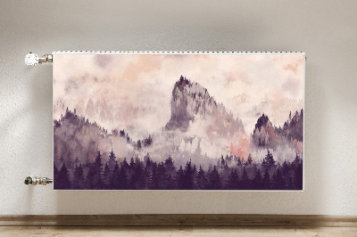 Magnetinis kilimėlis radiatoriui Kalnas miške