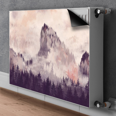 Magnetinis kilimėlis radiatoriui Kalnas miške