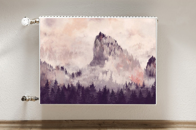 Magnetinis kilimėlis radiatoriui Kalnas miške