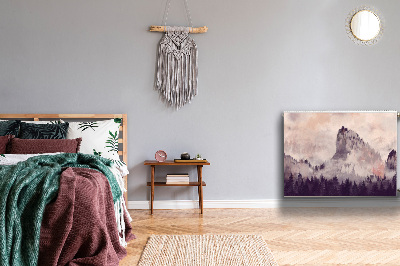 Magnetinis kilimėlis radiatoriui Kalnas miške