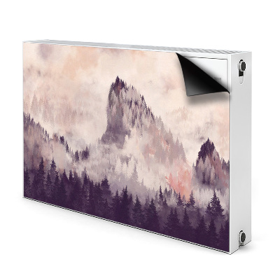 Magnetinis kilimėlis radiatoriui Kalnas miške