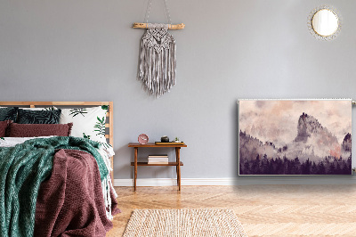 Magnetinis kilimėlis radiatoriui Kalnas miške