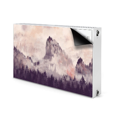 Magnetinis kilimėlis radiatoriui Kalnas miške