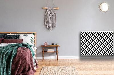 Magnetinis radiatoriaus lipdukas Geometrinė iliuzija