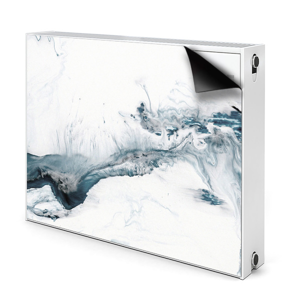 Magnetinis radiatoriaus lipdukas Žiemos abstrakcija