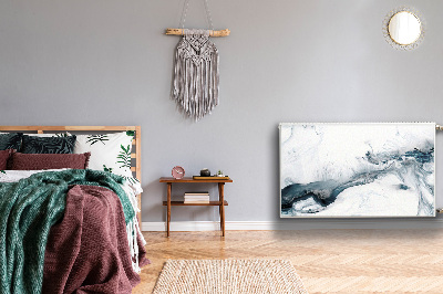 Magnetinis radiatoriaus lipdukas Žiemos abstrakcija