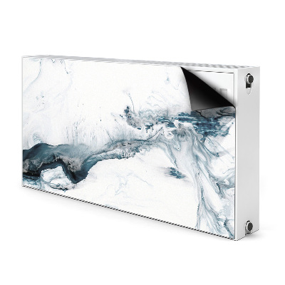 Magnetinis radiatoriaus lipdukas Žiemos abstrakcija