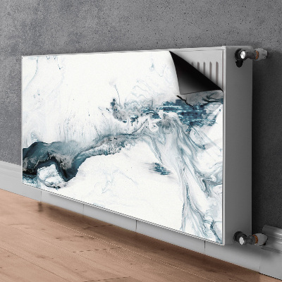 Magnetinis radiatoriaus lipdukas Žiemos abstrakcija