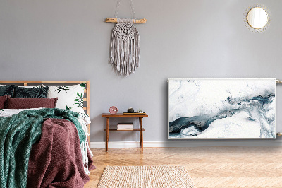 Magnetinis radiatoriaus lipdukas Žiemos abstrakcija