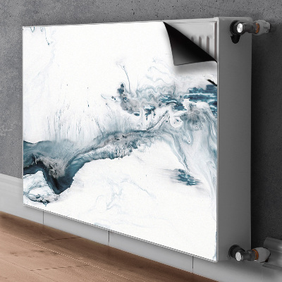 Magnetinis radiatoriaus lipdukas Žiemos abstrakcija