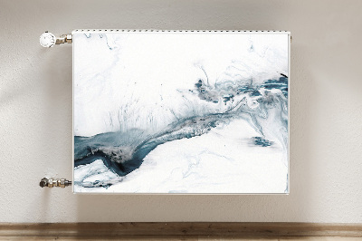 Magnetinis radiatoriaus lipdukas Žiemos abstrakcija