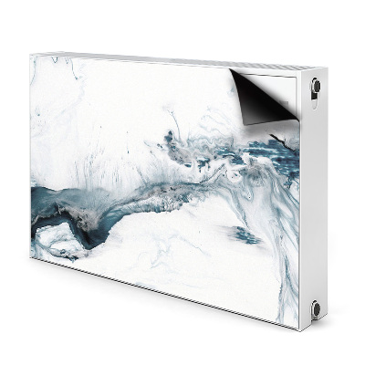 Magnetinis radiatoriaus lipdukas Žiemos abstrakcija