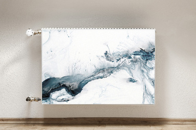 Magnetinis radiatoriaus lipdukas Žiemos abstrakcija