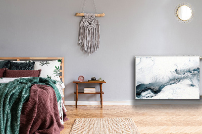 Magnetinis radiatoriaus lipdukas Žiemos abstrakcija