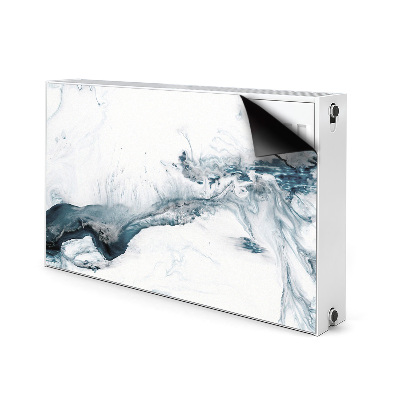 Magnetinis radiatoriaus lipdukas Žiemos abstrakcija