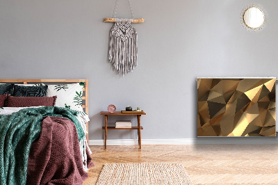 Magnetinis radiatoriaus lipdukas Auksinė folija