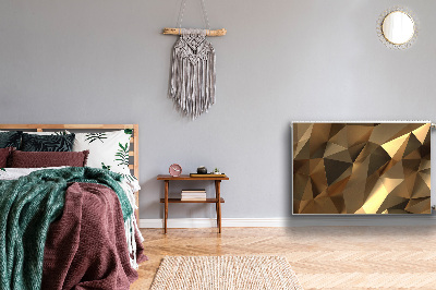 Magnetinis radiatoriaus lipdukas Auksinė folija