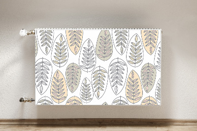 Magnetinis radiatoriaus lipdukas Palieka grafiką