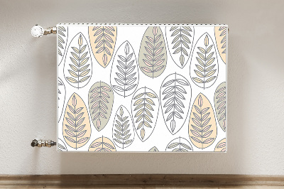 Magnetinis radiatoriaus lipdukas Palieka grafiką