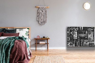 Kilimėlis magnetinė ant radiatoriaus Old school boom box